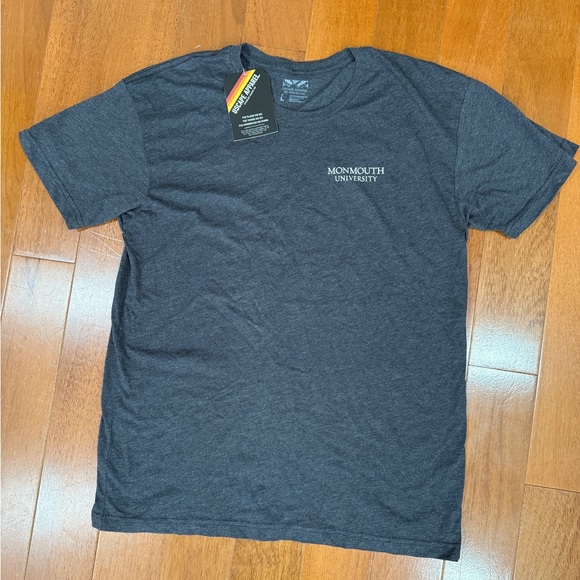 Monmouth University Navy Blue Men’s Size Large Vintage T-Shirt - Picture 1 of 3
